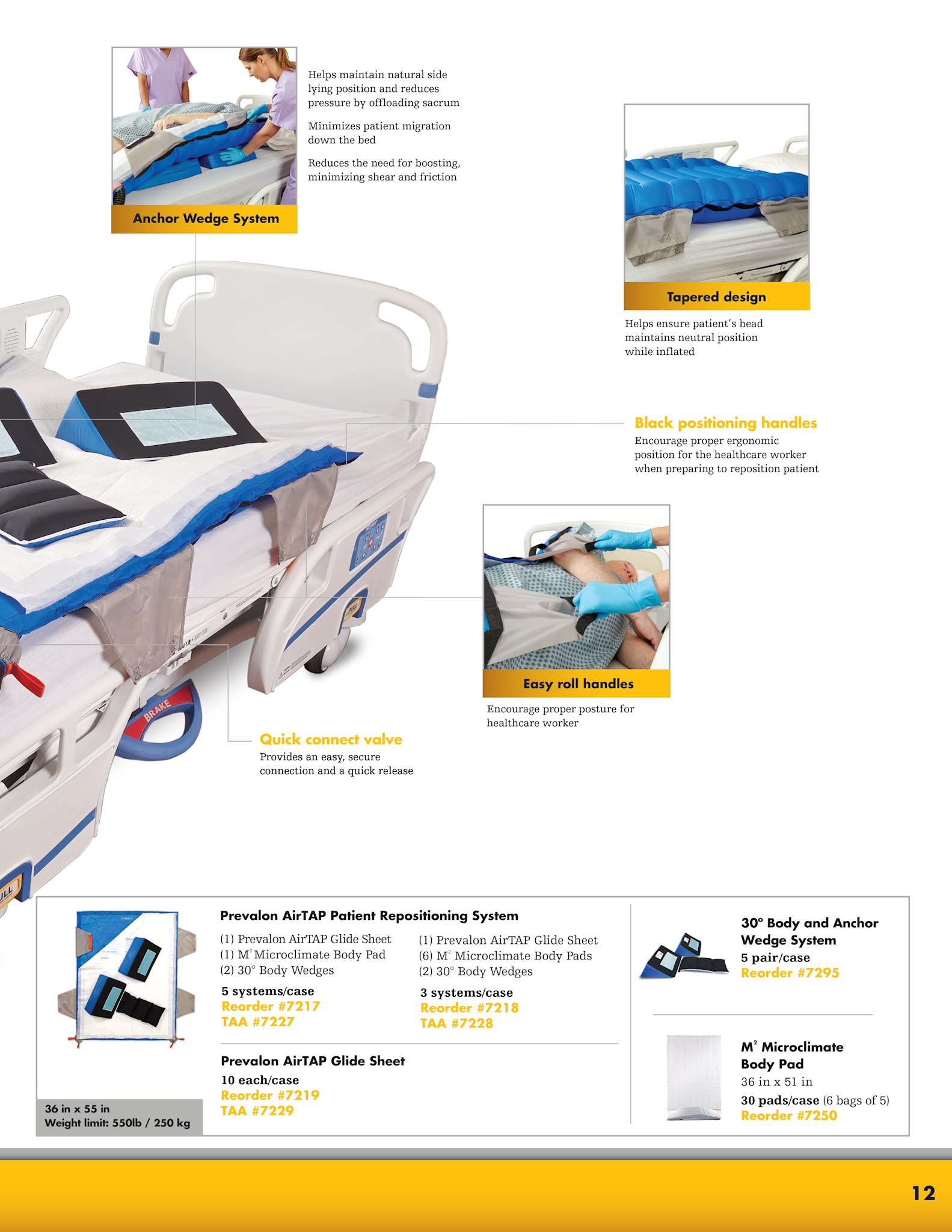 Stryker Prevalon AirTAP Patient Repositioning System single