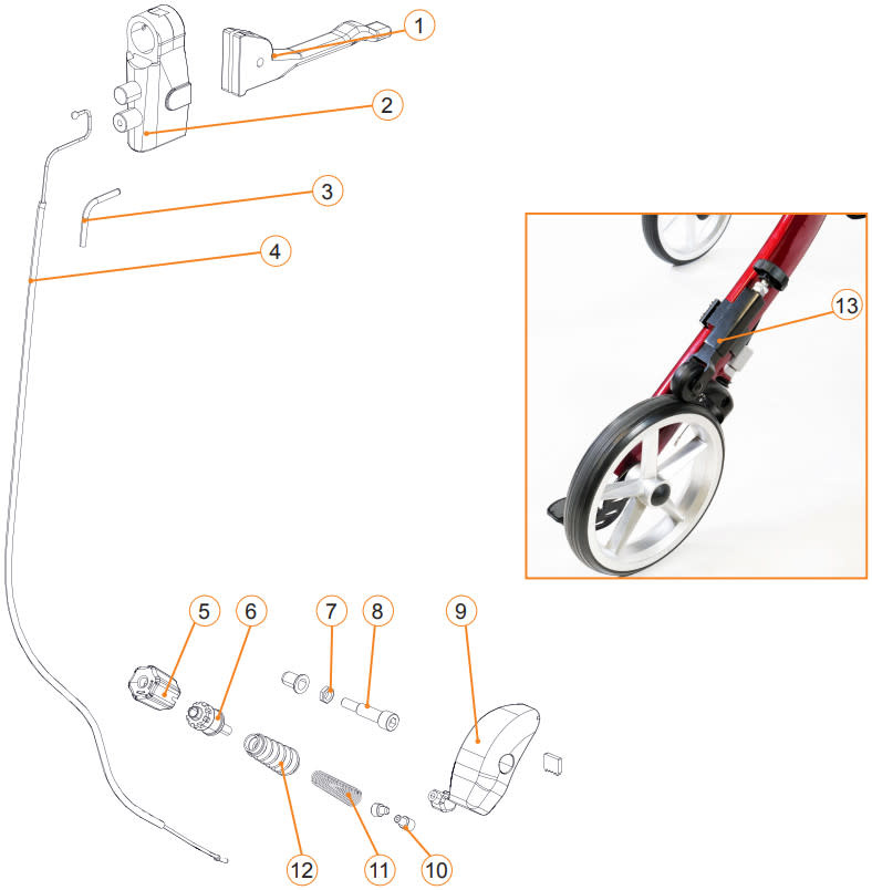STL-Stella Stella Replacement Parts Brake Assembly Kit