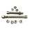 Evolution Evolution Zero Replacement Centre Seat Hinge Bolt and Nut for WZ - long 5 x 214mm