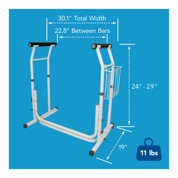 Carex Carex Stand Alone Adjustable Toilet Safety Frame