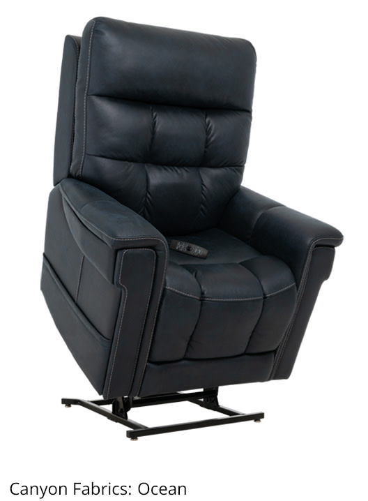 Pride Mobility VivaLift!® Radiance with VivaLift True Infinite Positioning PLR-3955 Ocean Petite Wide