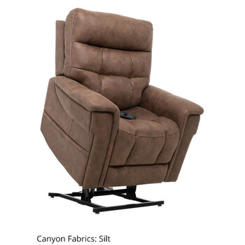 Pride Mobility VivaLift!® Radiance with VivaLift True Infinite Positioning PLR-3955 Silt Petite Wide