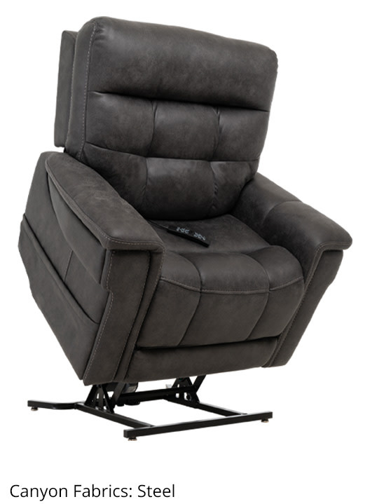 Pride Mobility VivaLift!® Radiance with VivaLift True Infinite Positioning PLR-3955 Steel Petite Wide