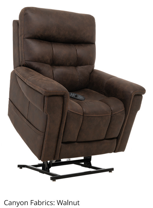 Pride Mobility VivaLift!® Radiance with VivaLift True Infinite Positioning PLR-3955 Walnut Petite Wide