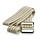 MedLine Medline Transfer/Gait Belt; Beige with Stripes W/Metal Buckle
