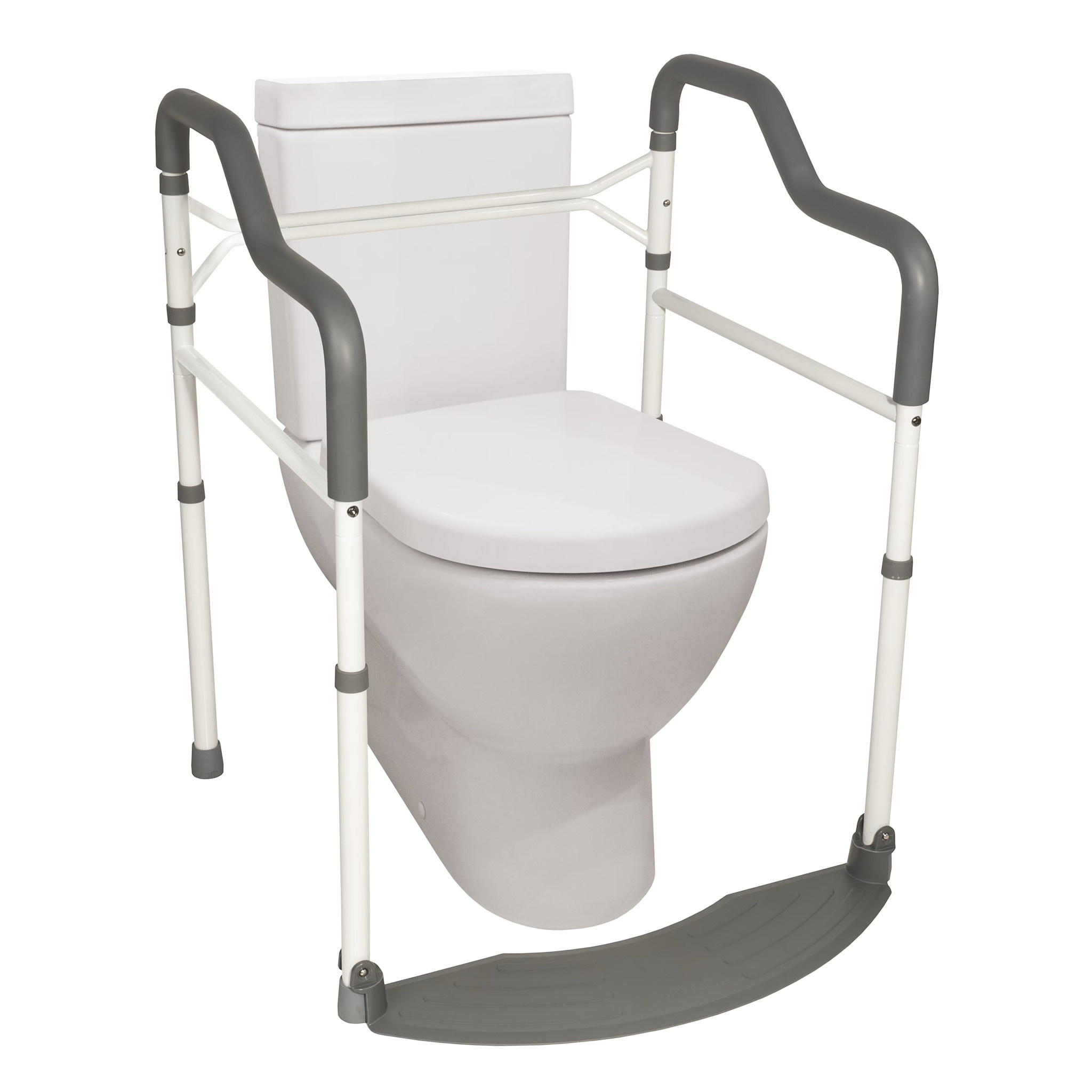 Stander Stander Wonder Stand Alone Toilet Safety Rail Frame