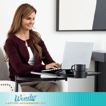 Stander Laptop Wedges & Cup Holder Kit for Stander Table Tray #2050 #2600, #7630, #8800