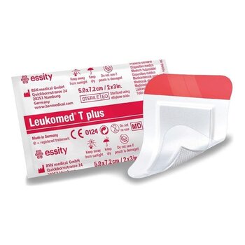 BSN Leukomed T Plus Waterproof Transparent Island Dressing Sterile 7.2 cm x 5 cm single