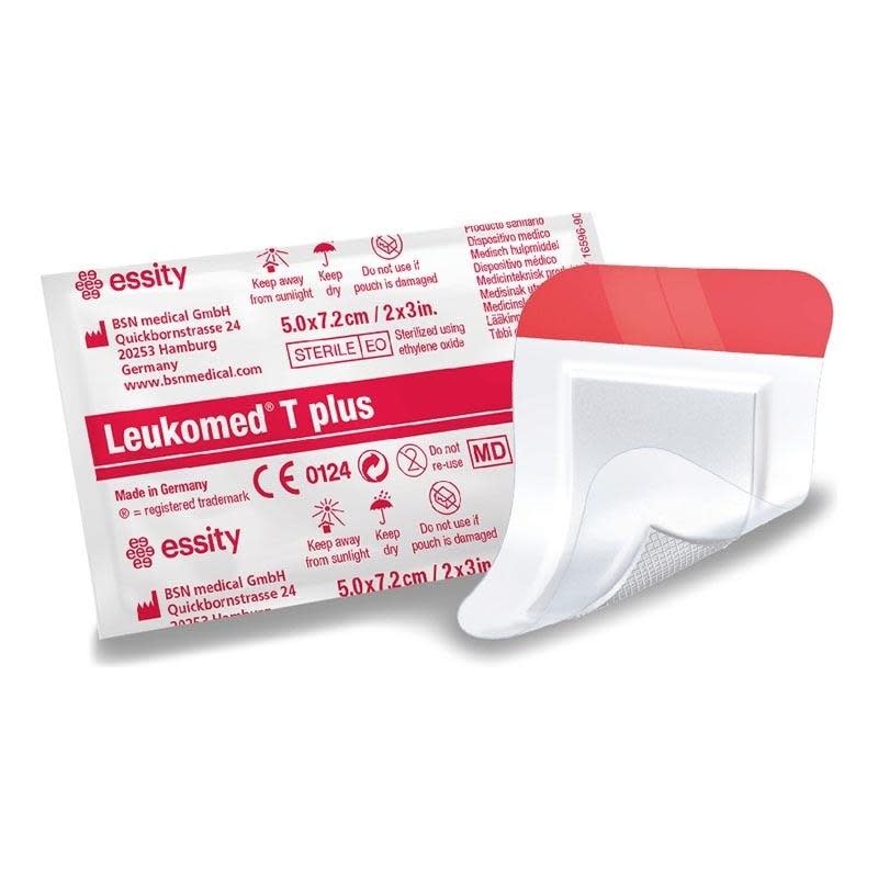 BSN Leukomed T Plus Waterproof Transparent Island Dressing Sterile 7.2 cm x 5 cm single