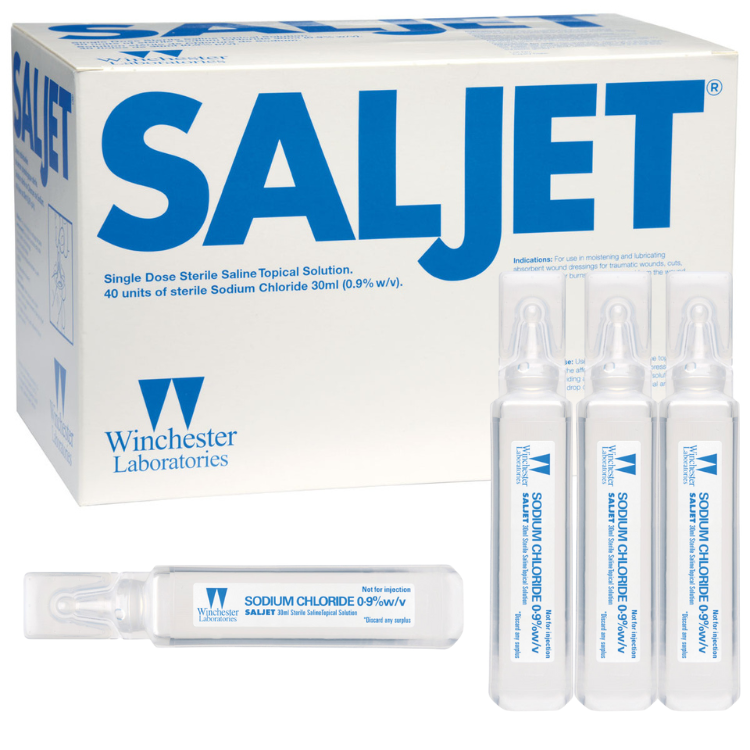 Saljet Saljet Saline Topical Solution – 30 mL (20/Box)