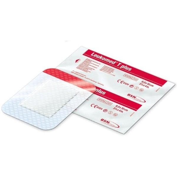 BSN Leukomed T Plus Waterproof Transparent Island Dressing Sterile 8 cm x 10 cm single