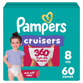 Pampers Pampers Cruisers 360 Size 8 60/bx