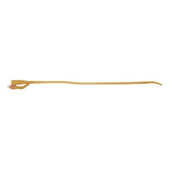 Bard Lubricath Tiemann 2-Way Med Olive Coupe-Tip Single-Eye Foley Cath 16Fr 5cc 12/Bx