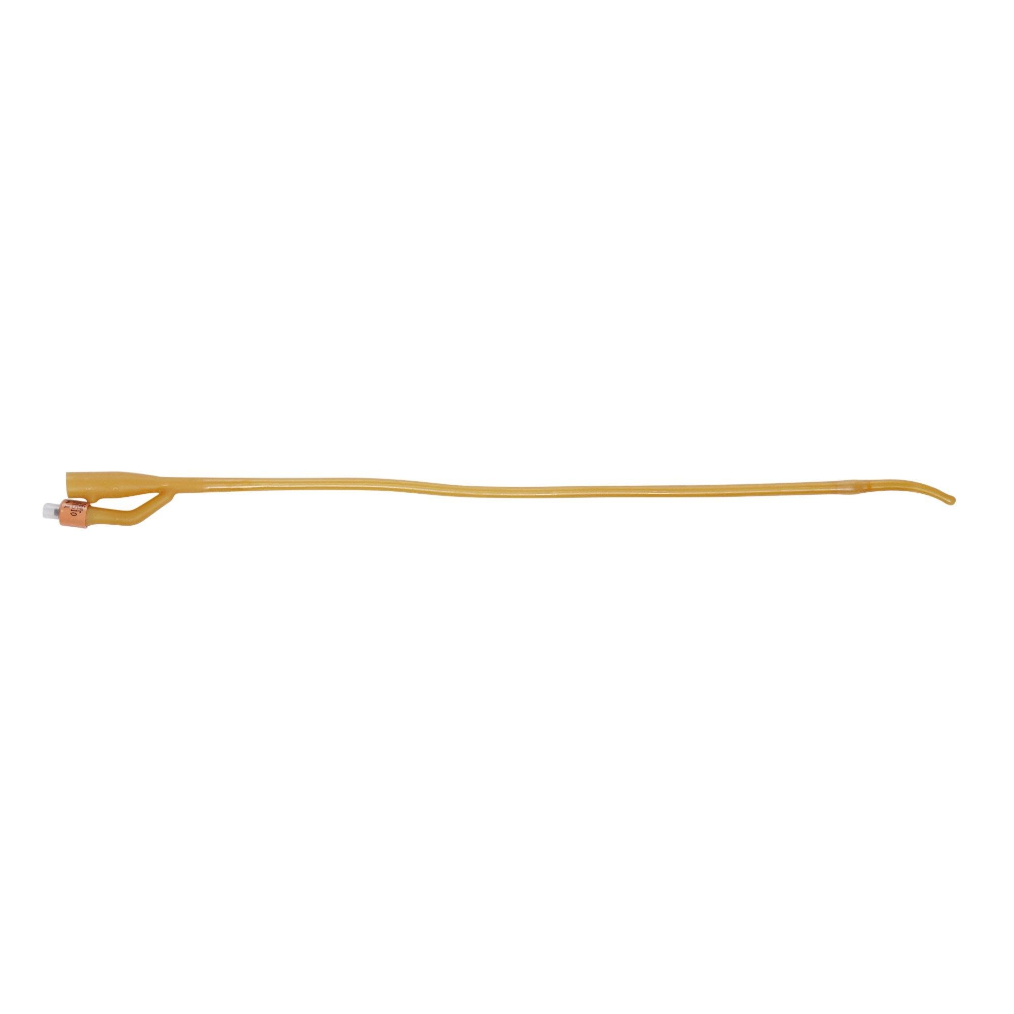 Bard Lubricath Tiemann 2-Way Med Olive Coupe-Tip Single-Eye Foley Cath 16Fr 5cc 12/Bx