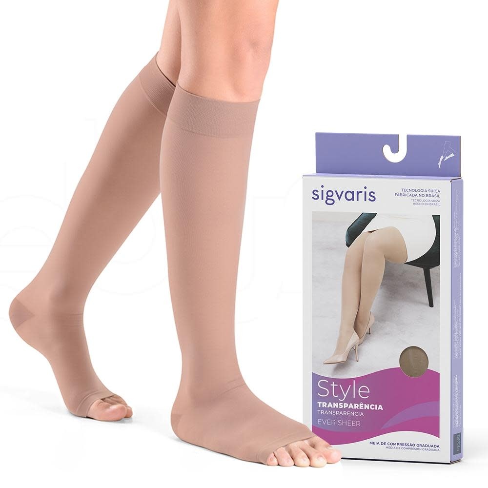 SIGVARIS Sigvaris Style Sheer 20-30mmHg O MS Warm Sand
