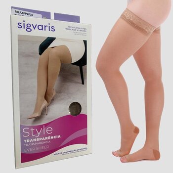 SIGVARIS Sigvaris Style Sheer 20-30mmHg O MS suntan