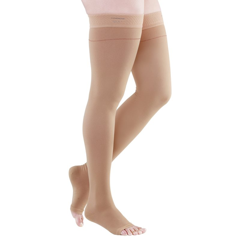 SIGVARIS SIGVARIS Natural Rubber No Grp Nat Rubber 30-40mmHg U M2 Beige