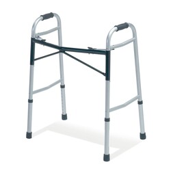 Guardian Medline Bariatric Folding Walker 2 Button 650 lb. Capacity Each