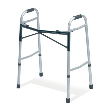Guardian Medline Bariatric Folding Walker 2 Button 650 lb. Capacity Each