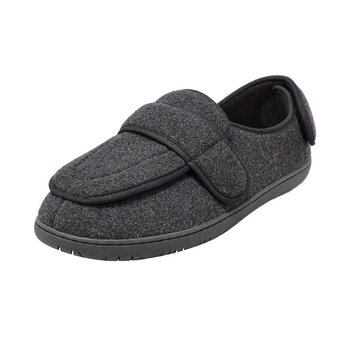 Foamtreads Doctor 2 Black Wool Men's Slipper