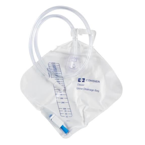 DV-Dover Dover Kenguard Economy Drainage Bag Carry Handle 2000cc 20/Bx