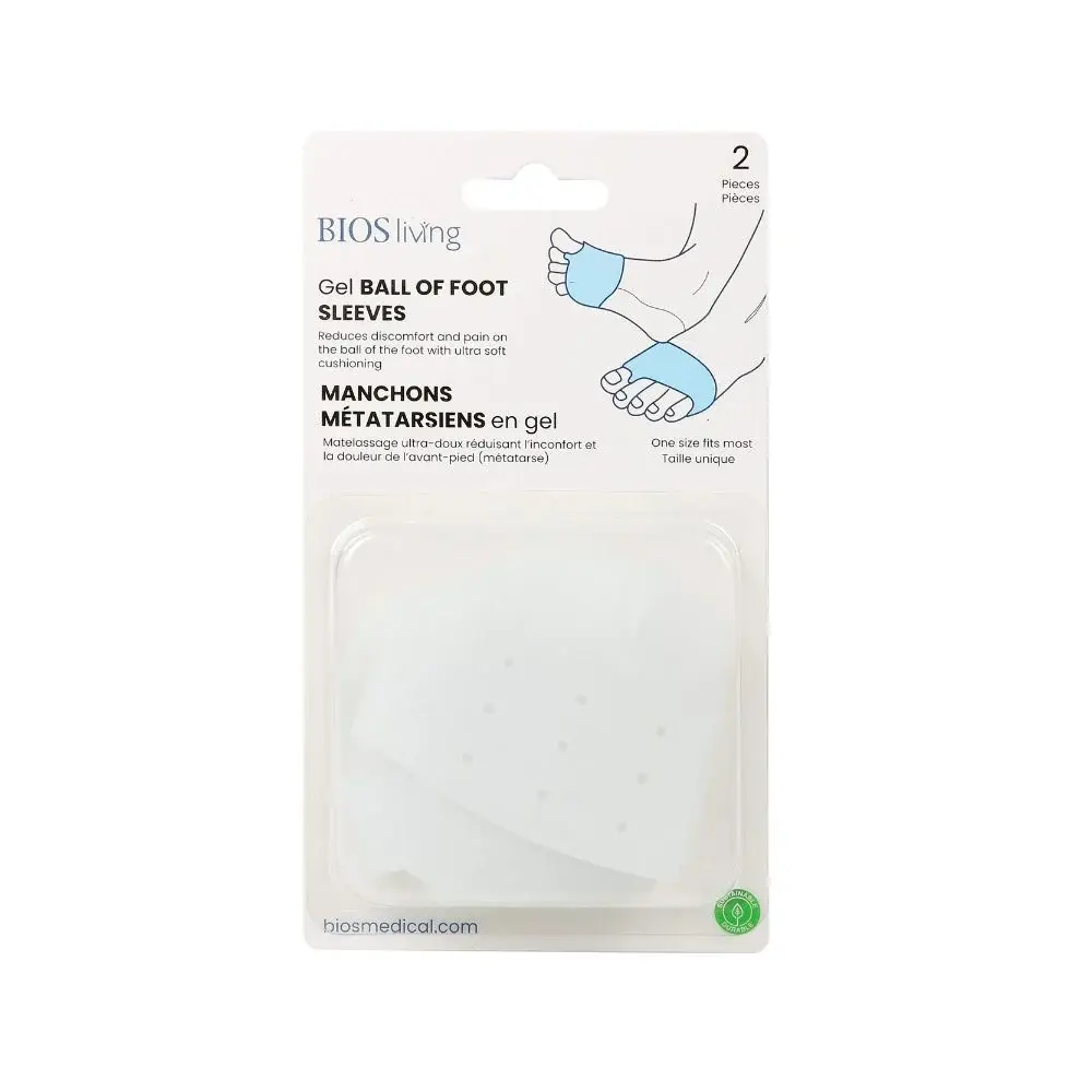 BOS-BIOS Bios Gel Ball of Foot Sleeves