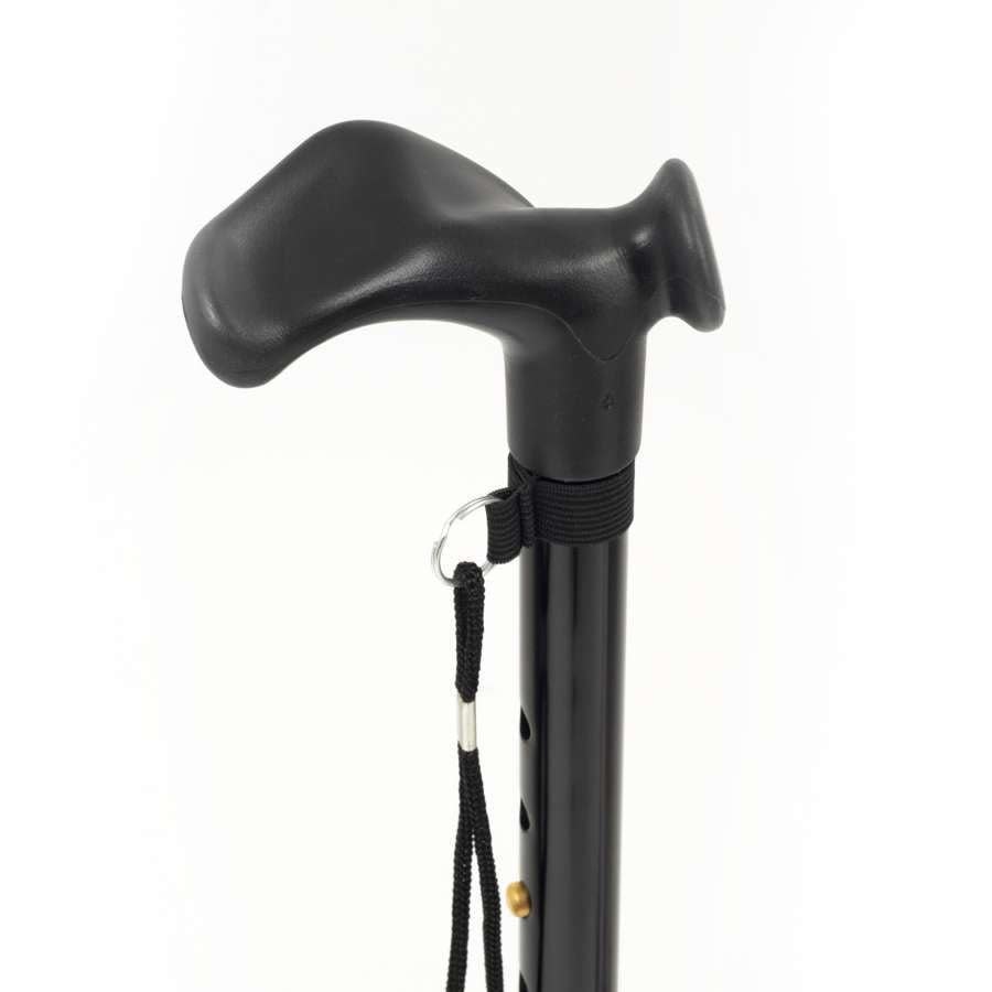 WalkEasy Folding cane with anatomic grip, RIGHT hand