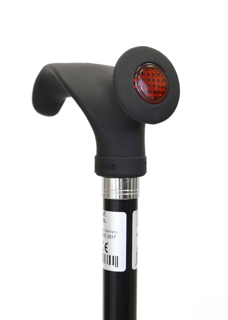 WalkEasy Folding cane with anatomic grip, RIGHT hand