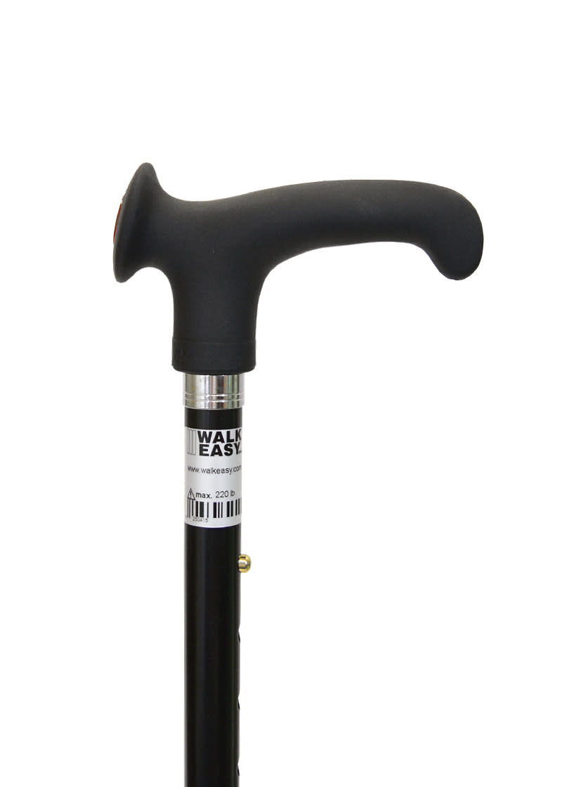 WalkEasy Folding cane with anatomic grip, RIGHT hand