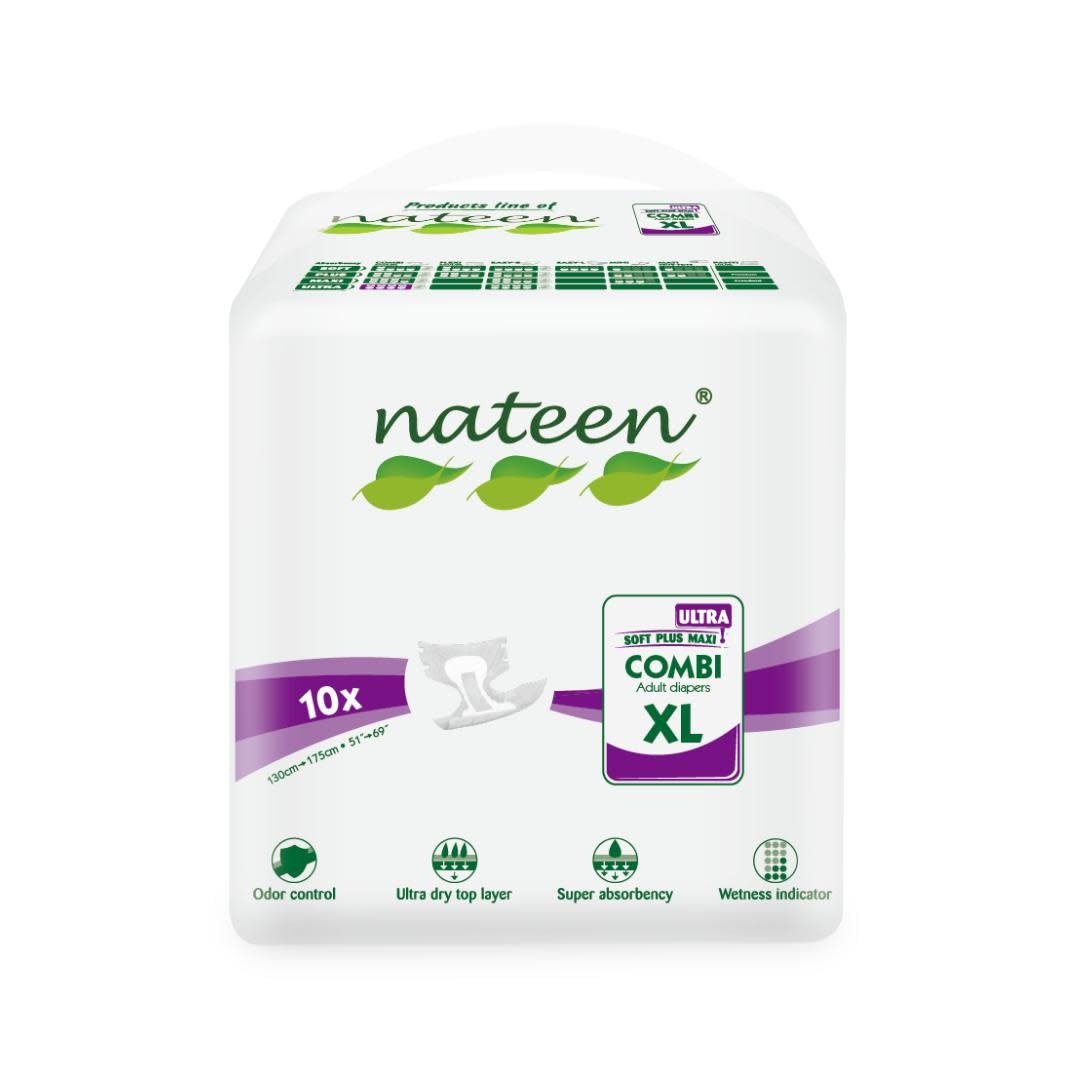 nateen Nateen Combi X Ultra Large Briefs 4 bags of 10 40/BX