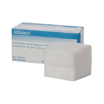 MedLine Alliance Gauze Sponge 8 Ply Non-Sterile 7.5cmx7.5cm 200/Bx