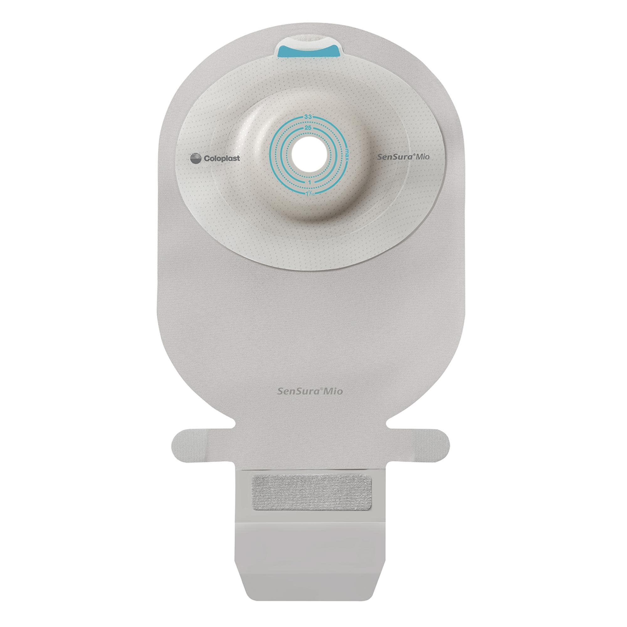 Coloplast Coloplast Sensura Mio 1 Piece Soft Convex Wide-Outlet Drainable Maxi Transparent W/ Filter Cut-To-Fit 10/Bx