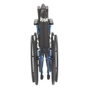 Drive Medical Blue Streak Wheelchair Flip Back Desk Arm (FBD) Swing Away Foot Plates (SF) 250lbs