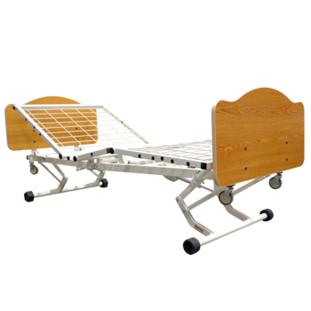 WeCare Joerns WeCare Bed Frame with Maple Panels — No Rails