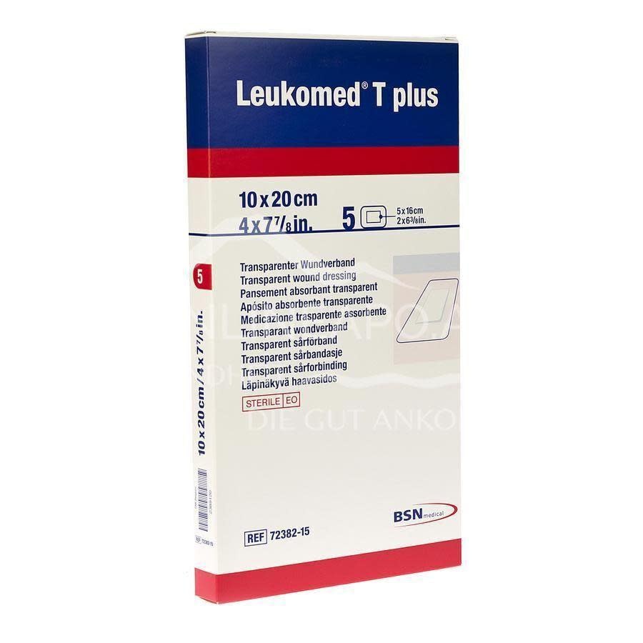 BSN Leukomed T Plus Waterproof Transparent Island Dressing Sterile 10 cm x 20 cm single