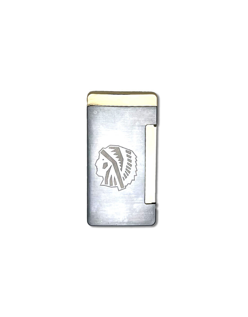 Visol Lighter - Flat - Panther - Silver