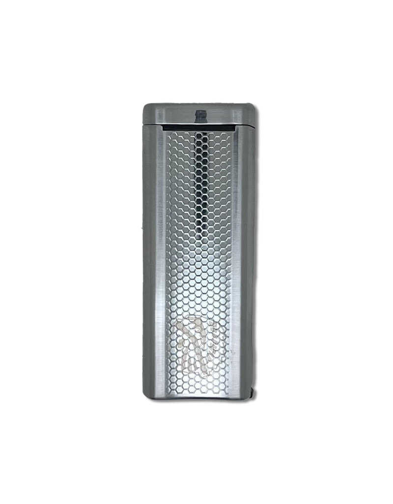 Visol Lighter - Double - Tiger - Silver
