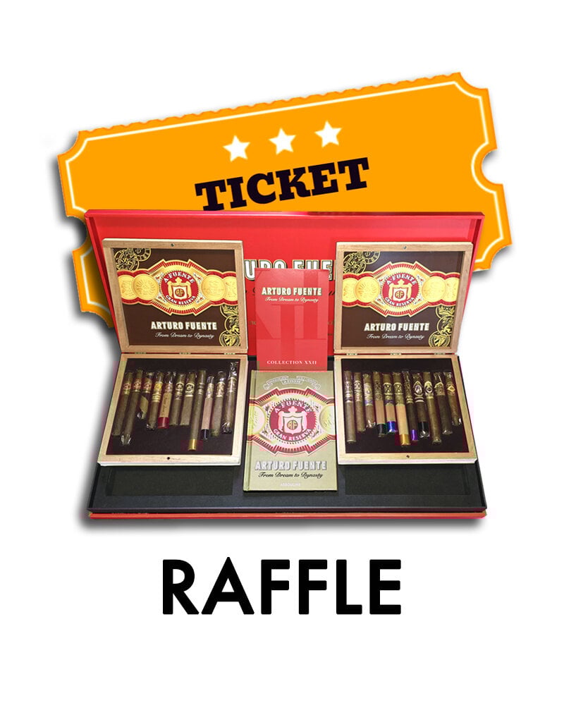 Arturo Fuente AF From Dream to Dynasty Raffle Ticket