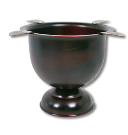 Stinky Stinky Tall Ashtray - Antique Cherry Black