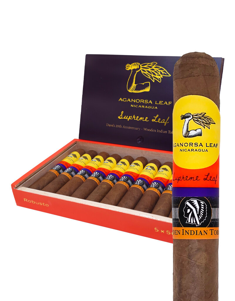 Aganorsa Leaf Supreme Leaf Corojo Dave's 20th Anniversary BOX