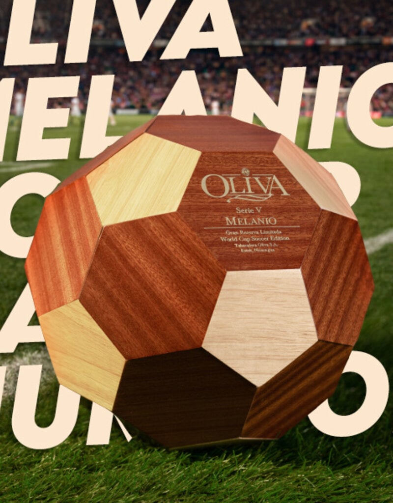 Oliva Oliva Melanio Soccer Ball Humidor SET