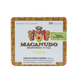 Macanudo Macanudo Cafe Ascots TIN SLEEVE