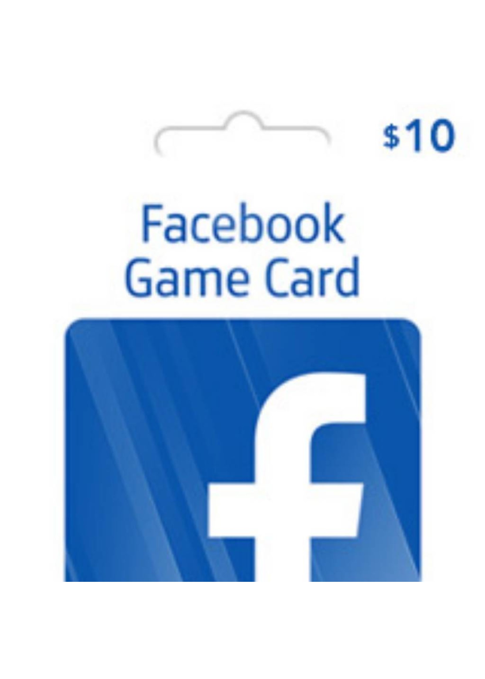 Facebook $10 Gift Card