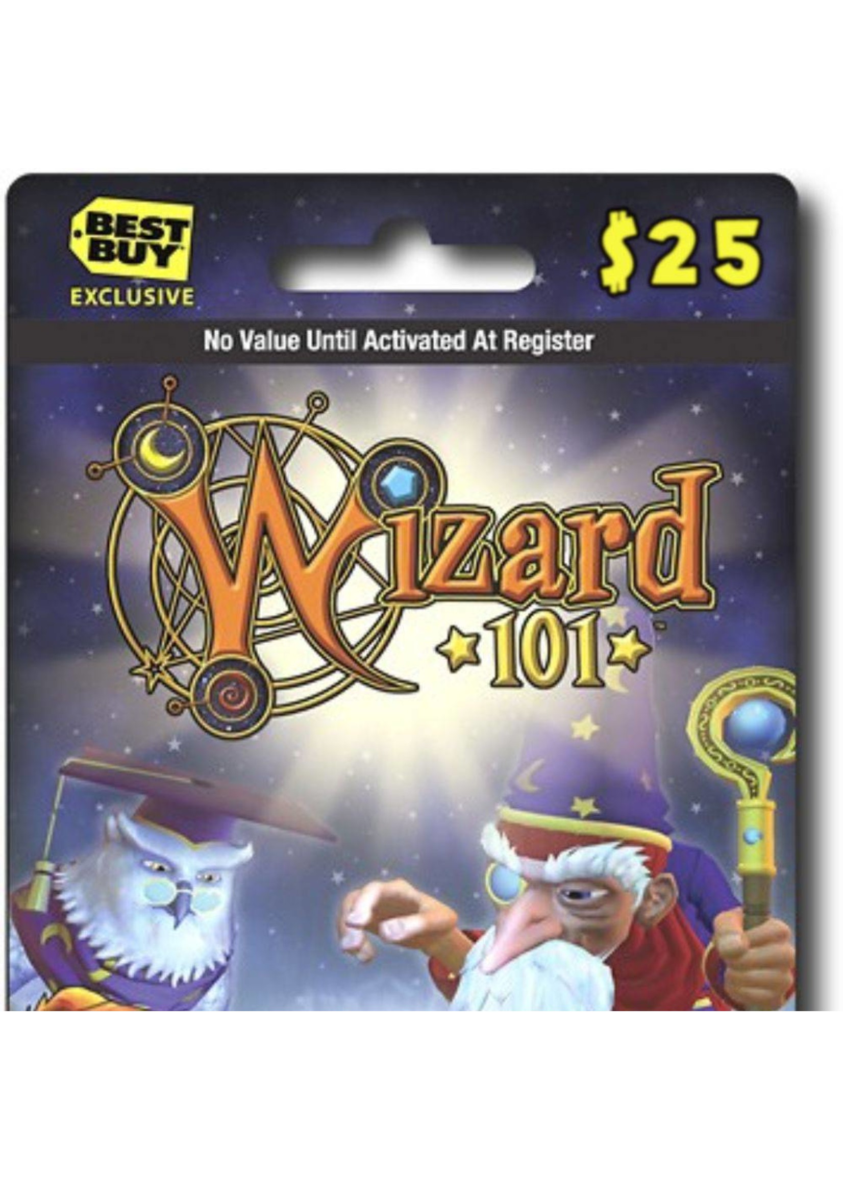 Wizard 101 $25 Gift Card