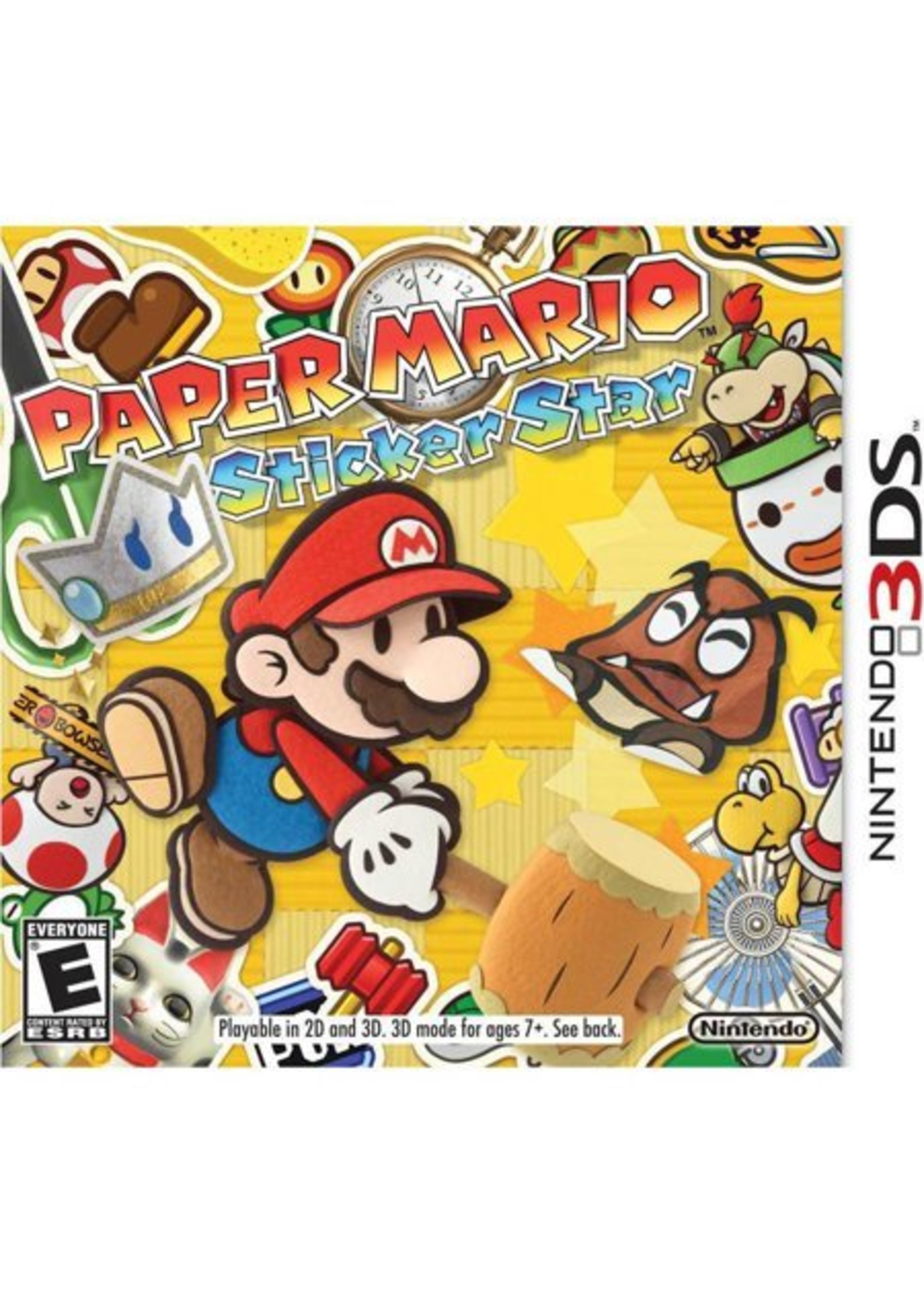 Paper Mario Sticker Star - 3DS PrePlayed