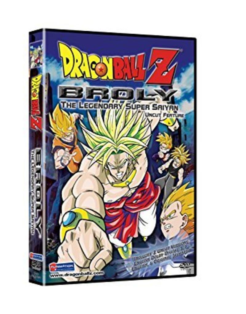 Dvd Movie Dragonball Z Broly The Legendary Super Saiyan