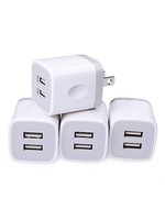 Power & Co 2 USB Wall Adapter 2.1A Charger