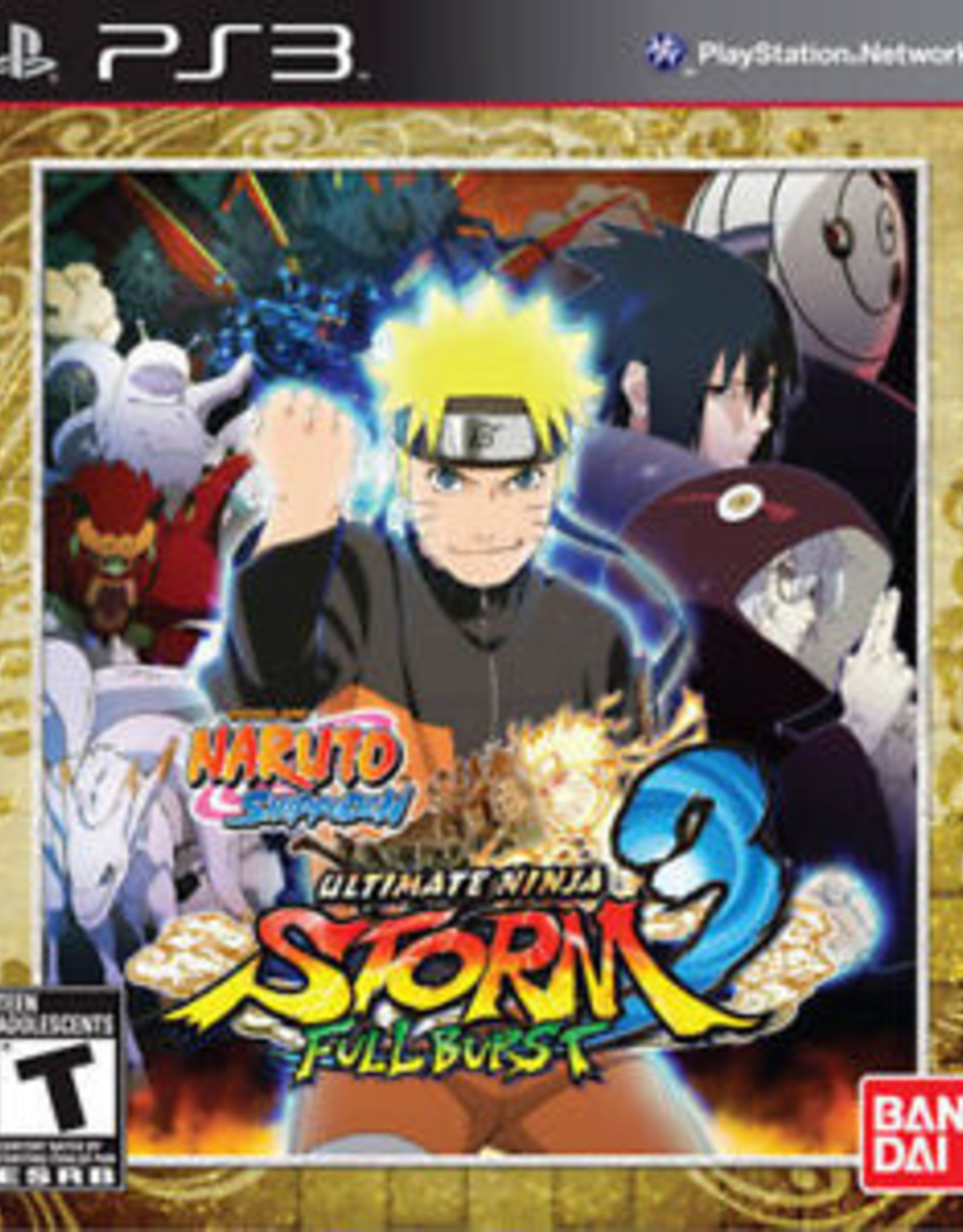 Naruto Shippuden Ultimate Ninja Storm 3 Full Burst Ps3 Preplayed Play Barbados - roblox ninja burst