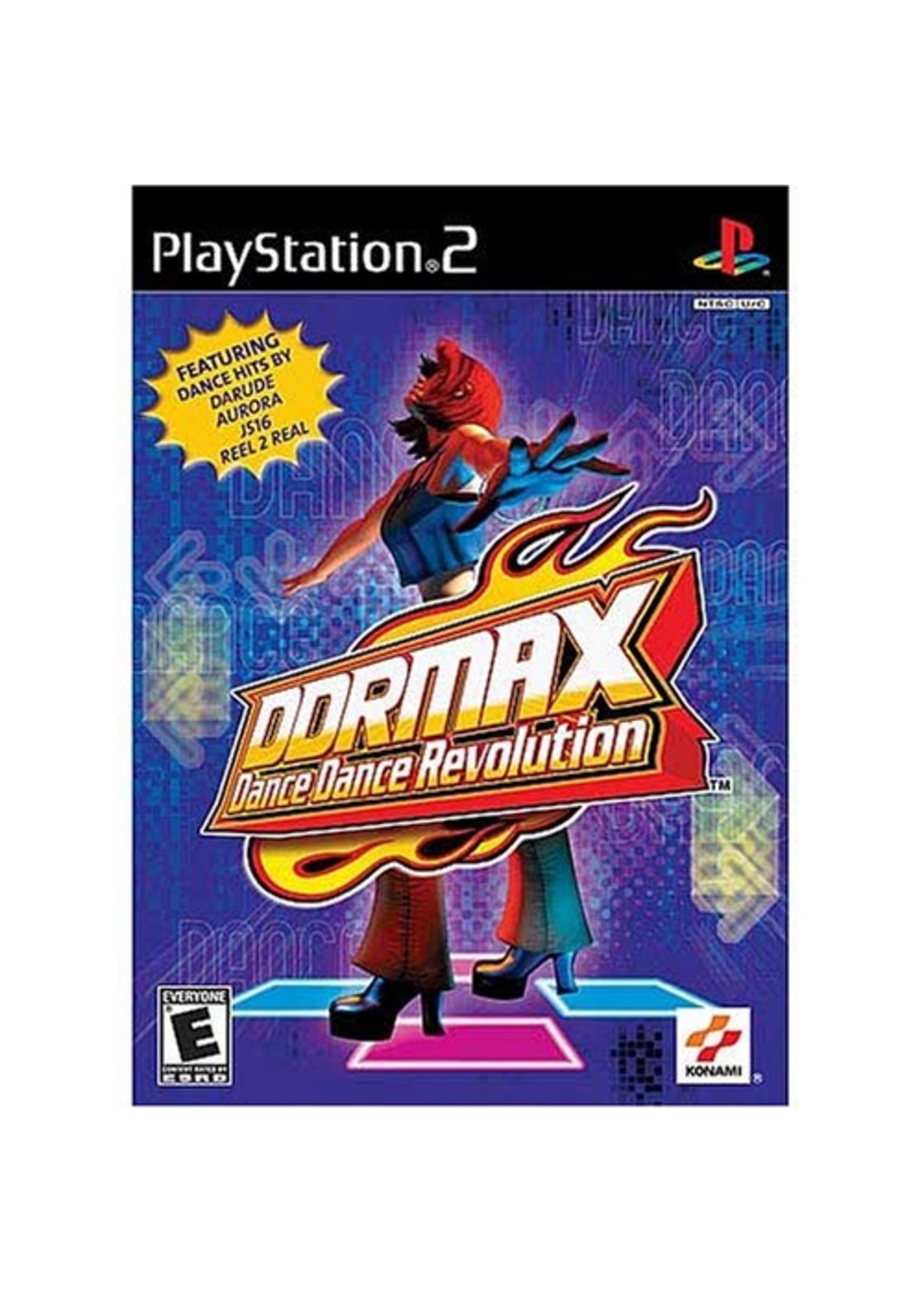 DDR MAX Dance Dance Revolution - PS2 PrePlayed