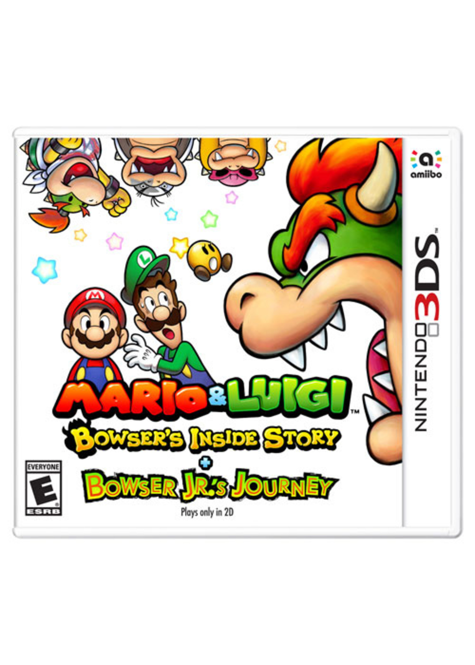 Mario & Luigi: Bowser's Inside Story + Bowser Jr Journey - 3DS NEW